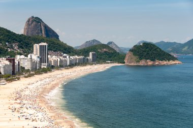 Copacabana beach in Brazil