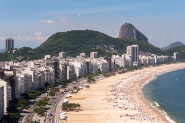 Copacabana beach in Brazil