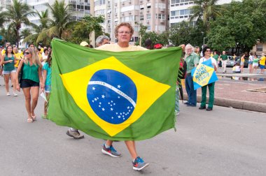 biggest protest against government in Brazil