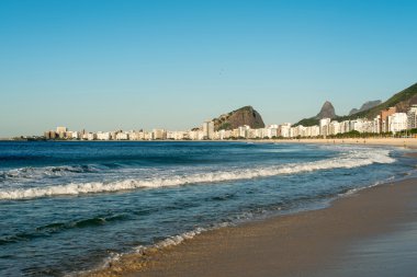 Copacabana sahilinden görünümü
