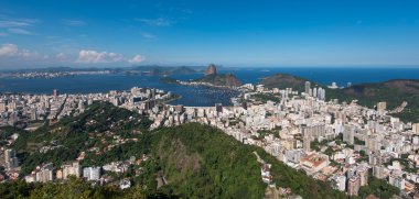 Rio de Janeiro şehir manzarası 