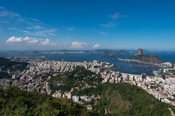 Skyline de la ciudad de Río de Janeiro — Foto de Stock