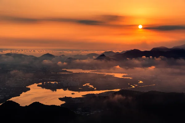 Tijuca 空中ビュー バー — ストック写真