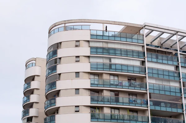 Fenêtres du bâtiment moderne — Photo