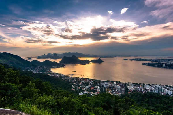 Horizonte do rio de janeiro — Fotografia de Stock