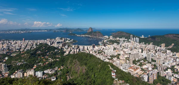 Skyline da Cidade do Rio de Janeiro — Fotografia de Stock