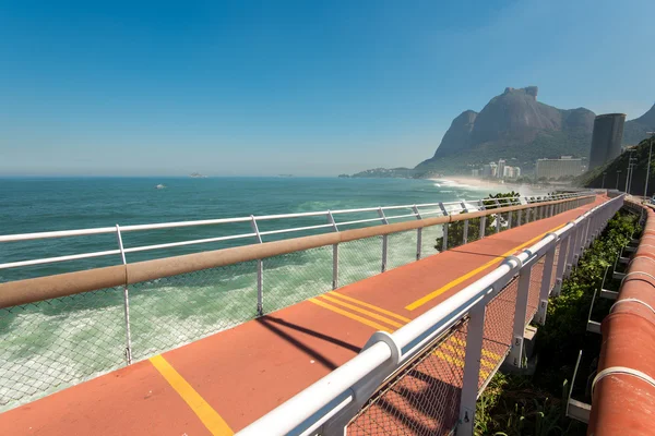 Estrada na costa marítima — Fotografia de Stock