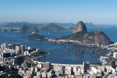 rio de Janeiro havadan görünümü 