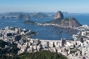 rio de Janeiro havadan görünümü 