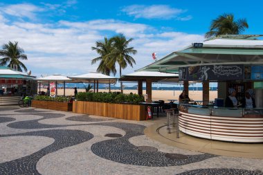 Bar ve restoranda Copacabana Plajı