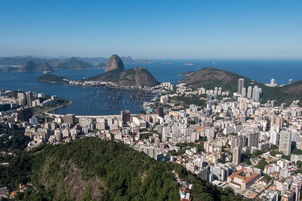 Flamengo-kvarteret Rio de Janeiro - Stock-foto