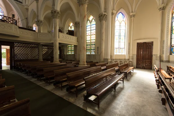 Interior of the Presbyterian Cathedral in Rio — Stock Photo, Image
