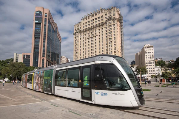 Nueva ciudad tranvía de Río de Janeiro — Foto de Stock