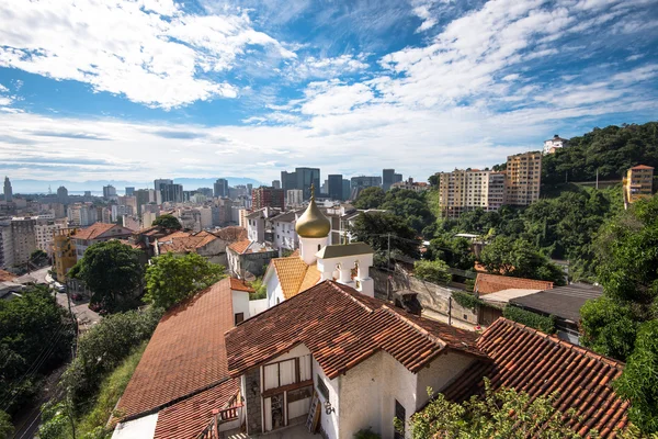 Utsikt över Rio från Santa Teresa — Stockfoto