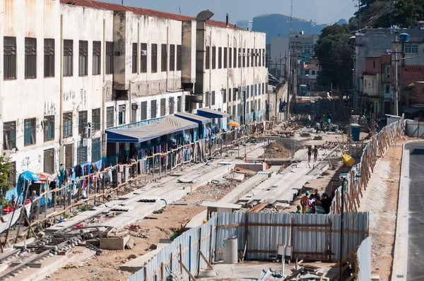 Verlaten van de stedelijke gebieden van Rio de Janeiro — Stockfoto