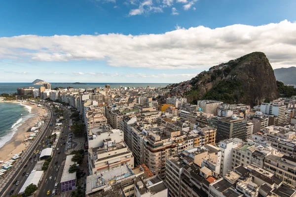 Dystrykt Copacabana w Rio de Janeiro — Zdjęcie stockowe