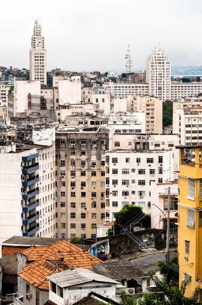 Edifícios Residenciais Antigos no Rio de Janeiro — Fotografia de Stock