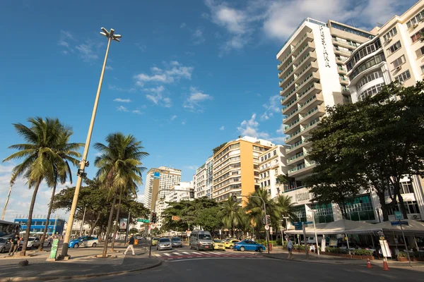 Weergave van Copacabana appartementen — Stockfoto