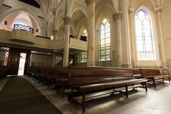 Interior of the Presbyterian Cathedral in Rio — Stock Photo, Image