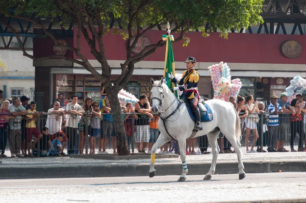 Brazil függetlenség napja parade — Stock Fotó