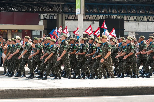 Parade zum brasilianischen Unabhängigkeitstag — Stockfoto