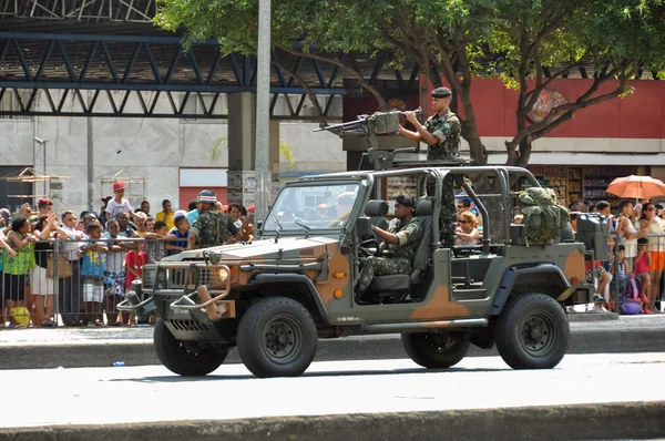 Parade zum brasilianischen Unabhängigkeitstag — Stockfoto