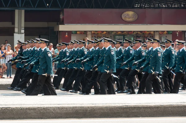 Desfile del Día de la Independencia de Brasil — Foto de Stock