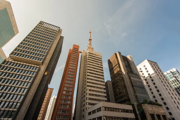 Avenida Paulista en Sao Paolo —  Fotos de Stock