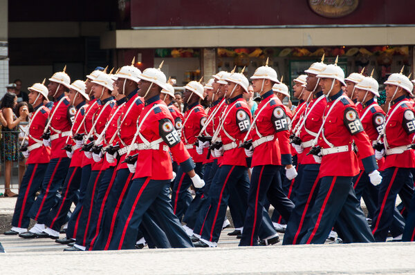 Brazilian Independence Day parade — Stock Photo, Image