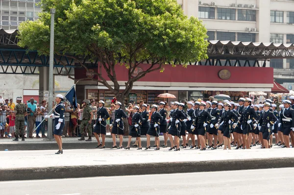 Brazil függetlenség napja parade — Stock Fotó