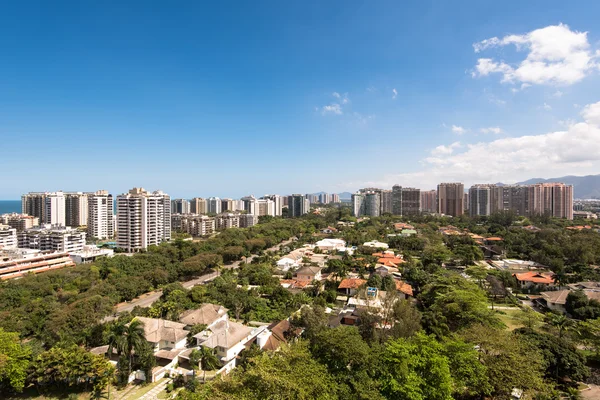 A Barra da Tijuca kerület társasház épületek — Stock Fotó