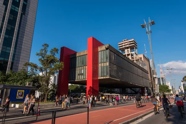 Museu de arte de são paulo — Fotografia de Stock