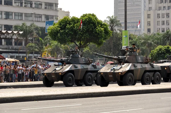 Parade zum brasilianischen Unabhängigkeitstag — Stockfoto