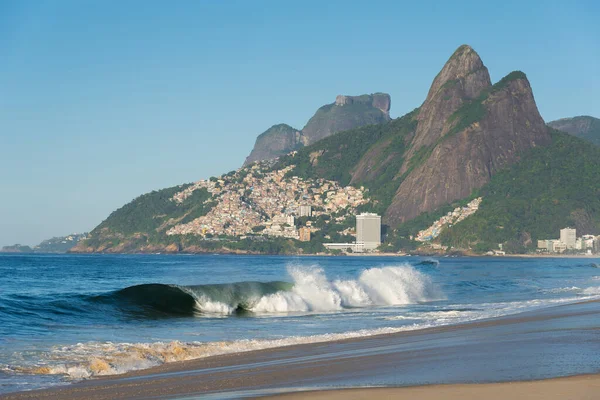 Waves Ocean Ipanema Beach Rio Janeiro Brazil — Stock Photo, Image