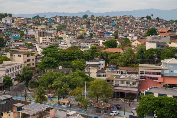 Rio Janeiro Brasilien Januari 2021 Flygfoto Över Staden Duque Caxias — Stockfoto