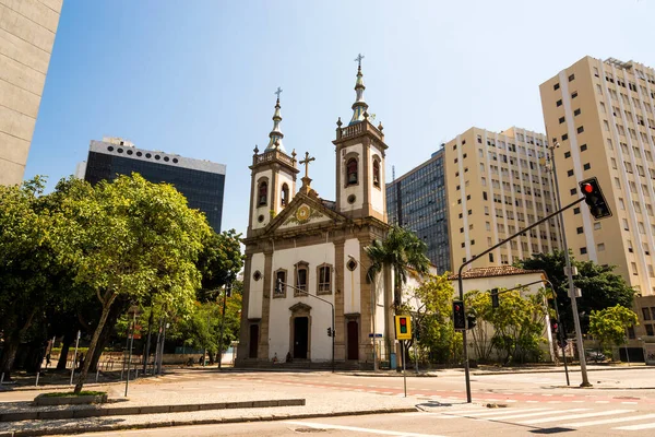 リオデジャネイロのカトリックサンタ ルジア教会ダウンタウン — ストック写真
