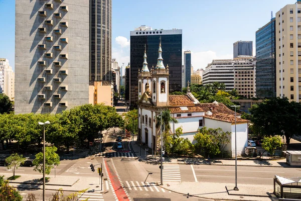 Iglesia Católica Santa Luzia Centro Ciudad Río Janeiro — Foto de Stock