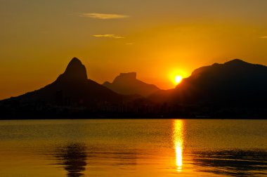 Mountains of Rio de Janeiro clipart