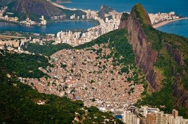 Rio de Janeiro Aerial View clipart