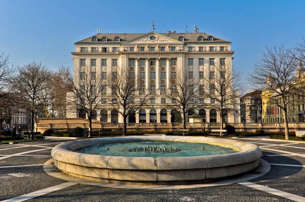 Famoso hotel en Zagreb — Foto de Stock