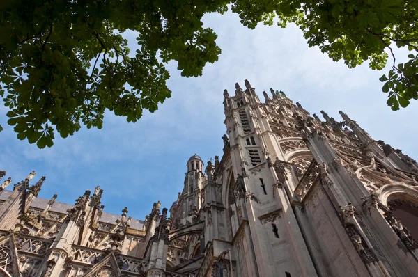 Hermosa catedral de estilo gótico — Foto de Stock
