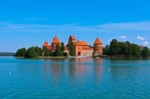 Castillo medieval de Trakai — Foto de Stock