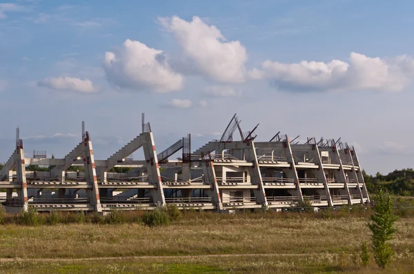 Estadio deportivo abandonado — Foto de Stock