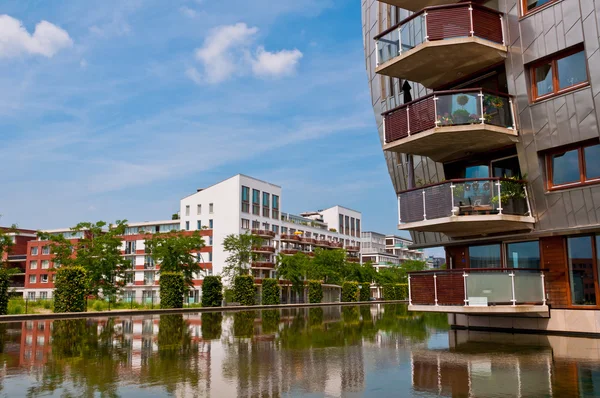 Moderne appartement gebouwen in Den Bosch — Stockfoto