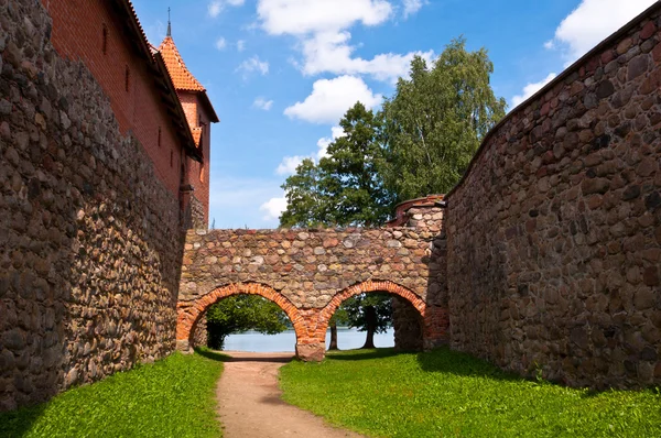 Ortaçağ Trakai Kalesi — Stok fotoğraf