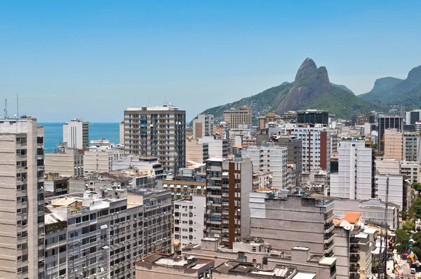 Ipanema bölgesinin manzarası — Stok fotoğraf