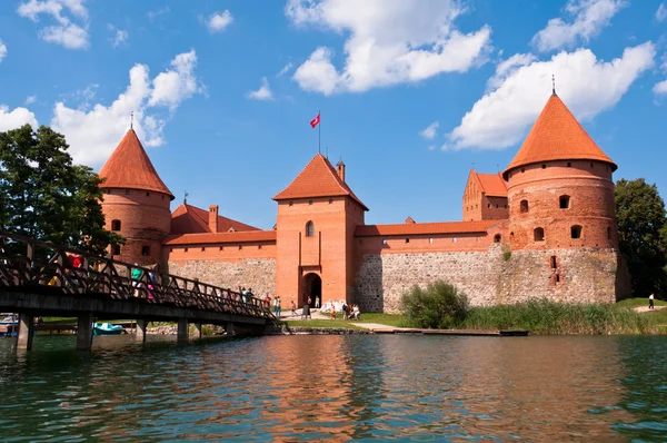 Castelo de Trakai medieval — Fotografia de Stock