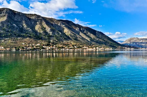 Kotorska Zatoka w Czarnogórze — Zdjęcie stockowe