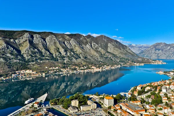 Kotorski záliv v Černé hoře — Stock fotografie