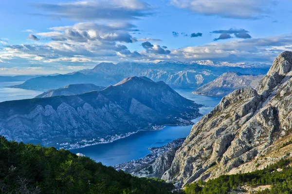 Kotorska Zatoka w Czarnogórze — Zdjęcie stockowe